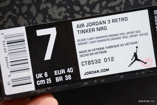 Retro (2021) Cool AIR CT8532-012 Jordan Grey 3 CT8532-012 1006